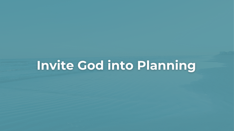 Building with Purpose: How to Invite God into Your Website Planning Process
